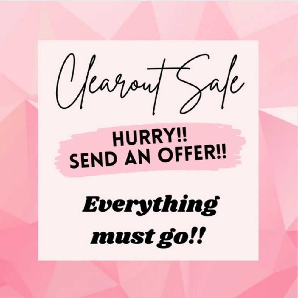 Accepting All Reasonable Offers - Make Me An Offer On Anything In My Closet 💗